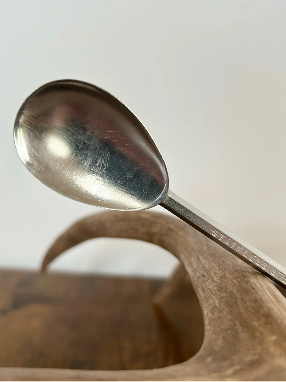 Vintage 50/60s Swizzle Stick Bar Spoon, 10 Inches Long